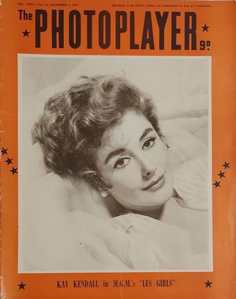 PHOTOPLAYER | THE magazine side cover  Vol 35 No  33 7 December 1957