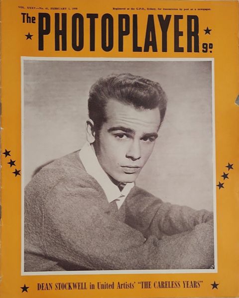 PHOTOPLAYER | THE magazine side cover  Vol 35 No  41 1 February 1958