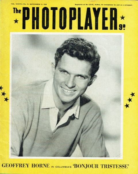 PHOTOPLAYER | THE magazine side cover  Vol 36 No  21 13 September 1958
