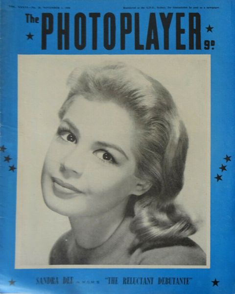 PHOTOPLAYER | THE magazine side cover  Vol 36 No  28 1 November 1958