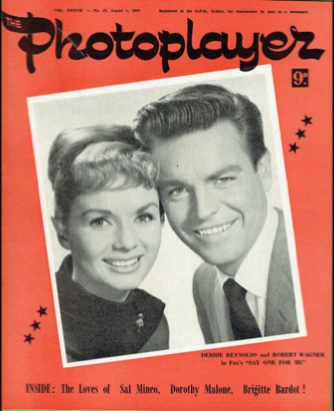 PHOTOPLAYER | THE magazine side cover  Vol 37 No  15 1 August 1959