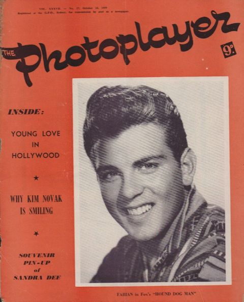 PHOTOPLAYER | THE magazine side cover  Vol 37 No  27 24 October 1959