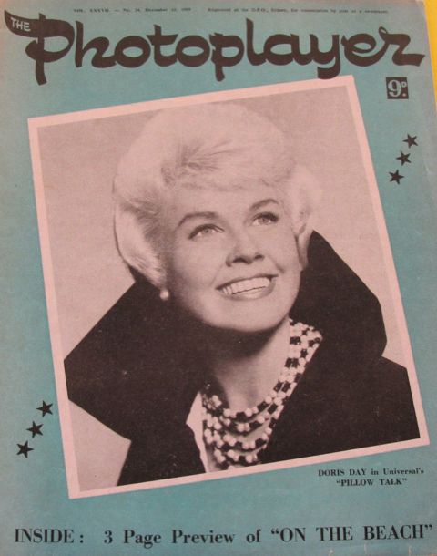 PHOTOPLAYER | THE magazine side cover  Vol 37 No  34 12 December 1959