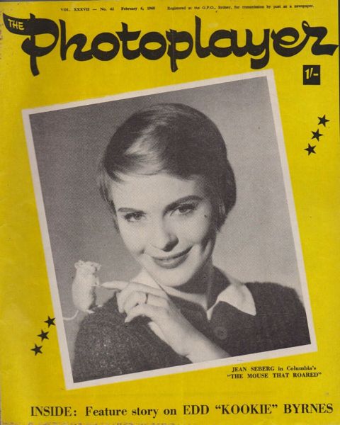 PHOTOPLAYER | THE magazine side cover  Vol 37 No  42 6 February 1960