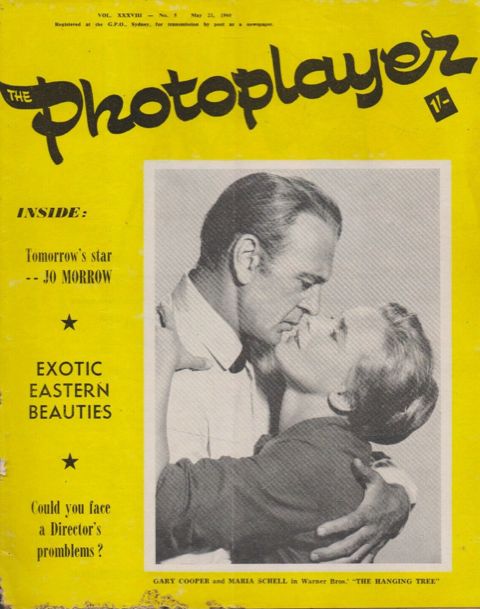 PHOTOPLAYER | THE magazine side cover  Vol 38 No  5 21 May 1960