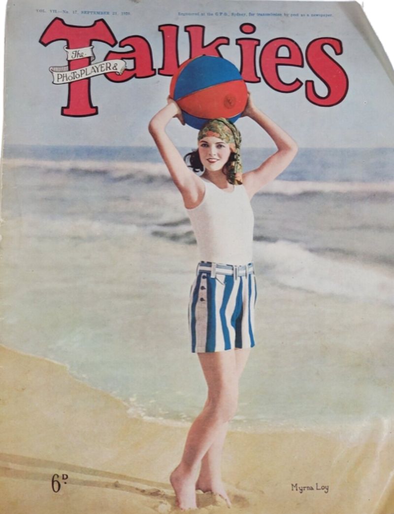 PHOTOPLAYER | THE magazine side cover  Vol 7 No  17 21 September 1929