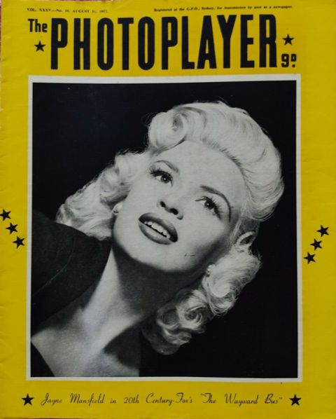 PHOTOPLAYER | THE magazine side cover  Vol 35 No  19 31 August 1957