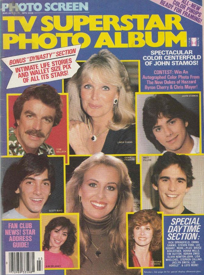 PHOTO SCREEN magazine side cover March/April 1983