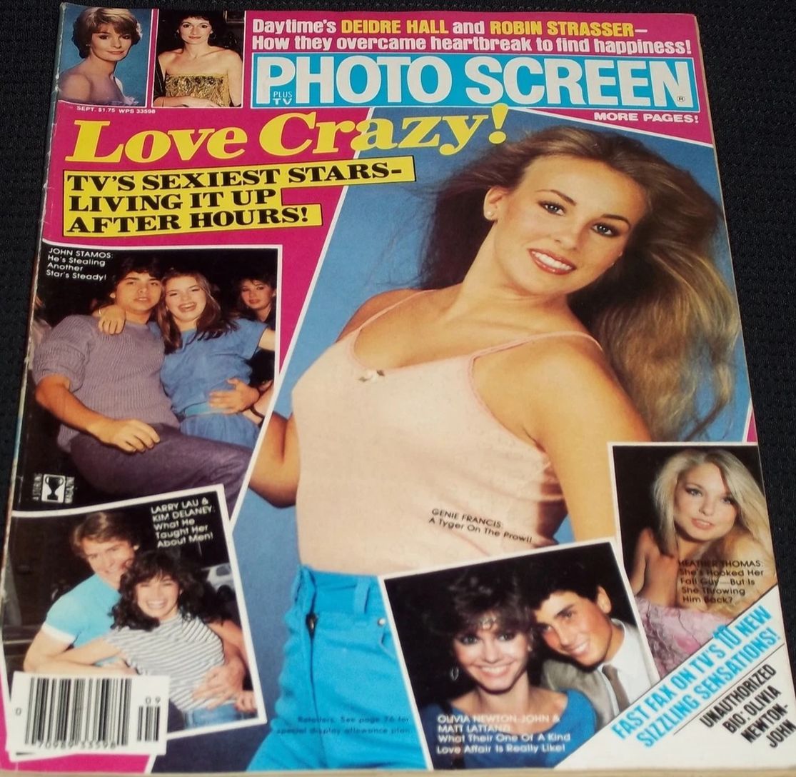PHOTO SCREEN magazine side cover  September 1983
