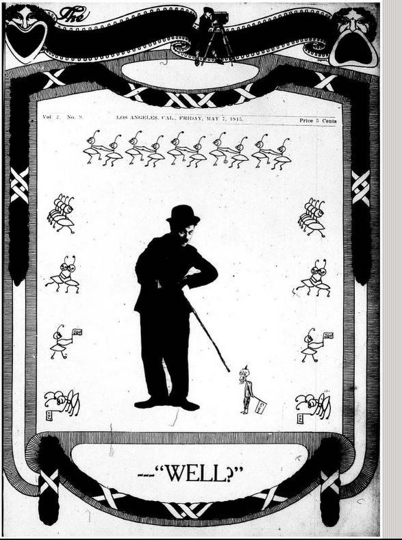 PHOTOPLAYERS WEEKLY magazine side cover 7 May 1915