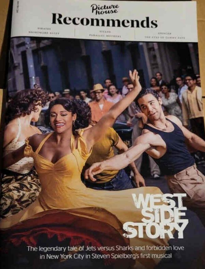 PICTURE HOUSE RECOMMENDS magazine side cover  November/January 