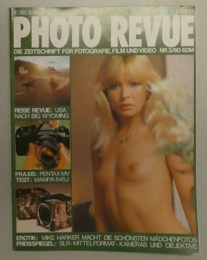 PHOTO REVUE magazine side cover  March 1980