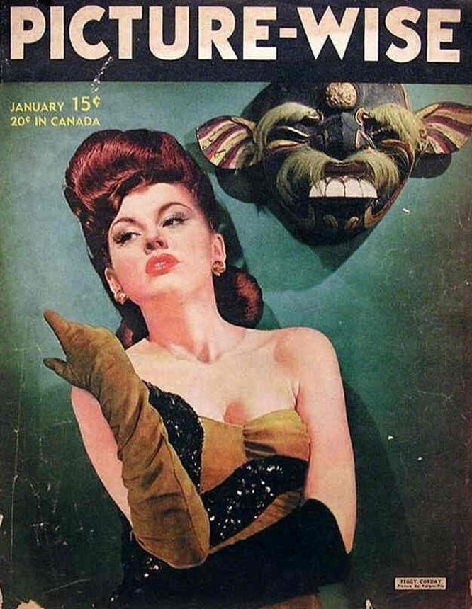 PICTURE-WISE magazine side cover Vol 1 # 4 - January 1946