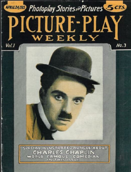 PICTURE-PLAY WEEKLY magazine side cover Issue 3 24 April 1915