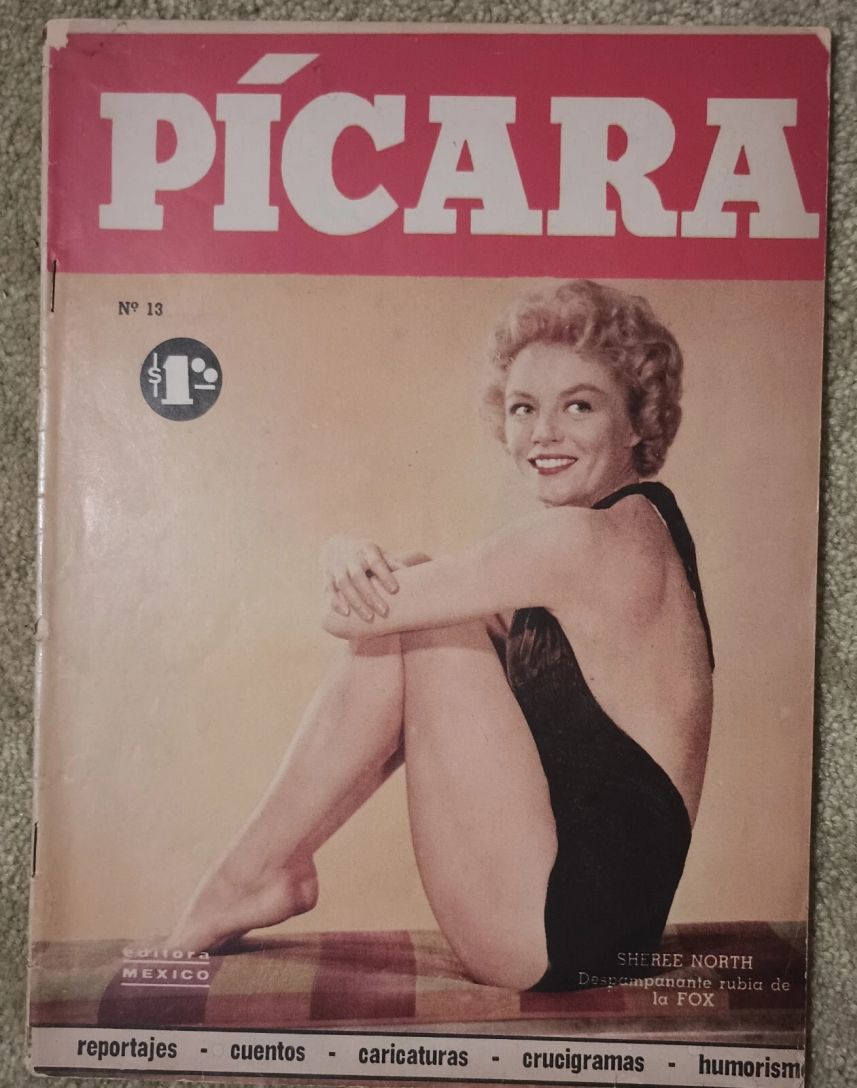 PICARA magazine side cover Issue 13   1957