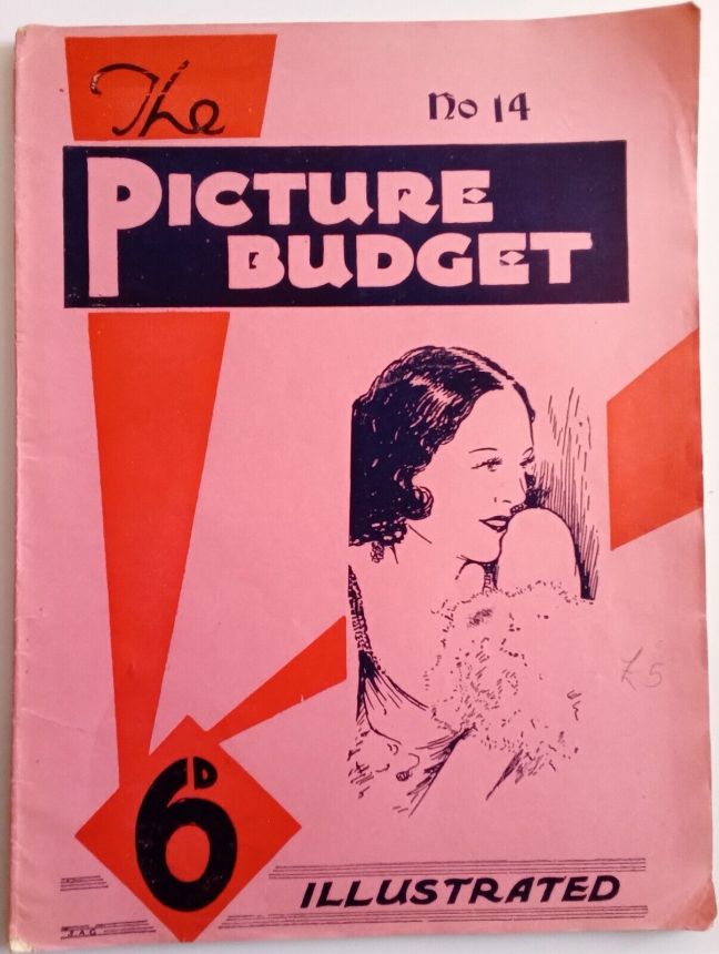 PICTURE BUDGET ILLUSTRATED | THE magazine side cover Issue 14   1932