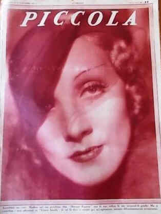 PICCOLA magazine side cover Issue 45  1932