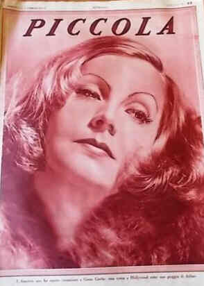 PICCOLA magazine side cover Issue 8  1933