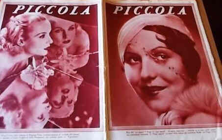 PICCOLA magazine side cover Issue 12  1933