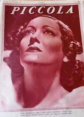 PICCOLA magazine side cover Issue 21  1934