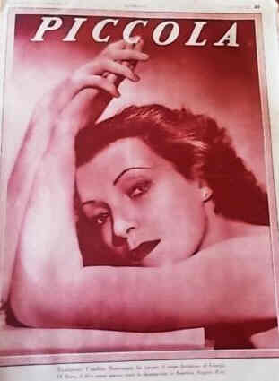 PICCOLA magazine side cover Issue 31  1934