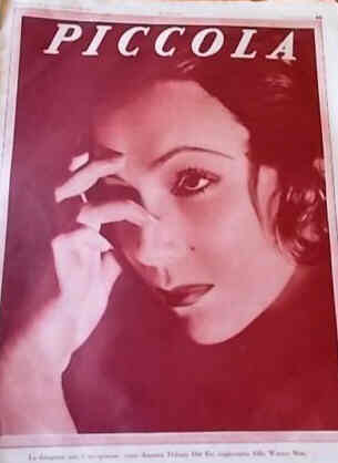PICCOLA magazine side cover Issue 34  1934
