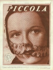 PICCOLA magazine side cover Issue 39 28 September 1937