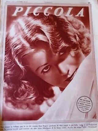 PICCOLA magazine side cover Issue 50 14 December 1937
