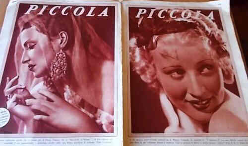 PICCOLA magazine side cover Issue 2  1938