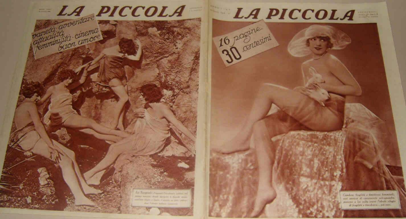 PICCOLA magazine side cover Issue 2 19 June 1928