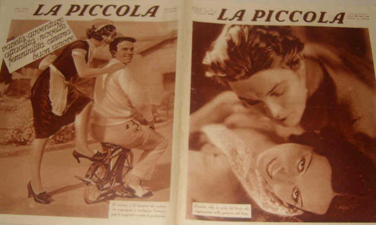PICCOLA magazine side cover Issue 2 8 January 1929