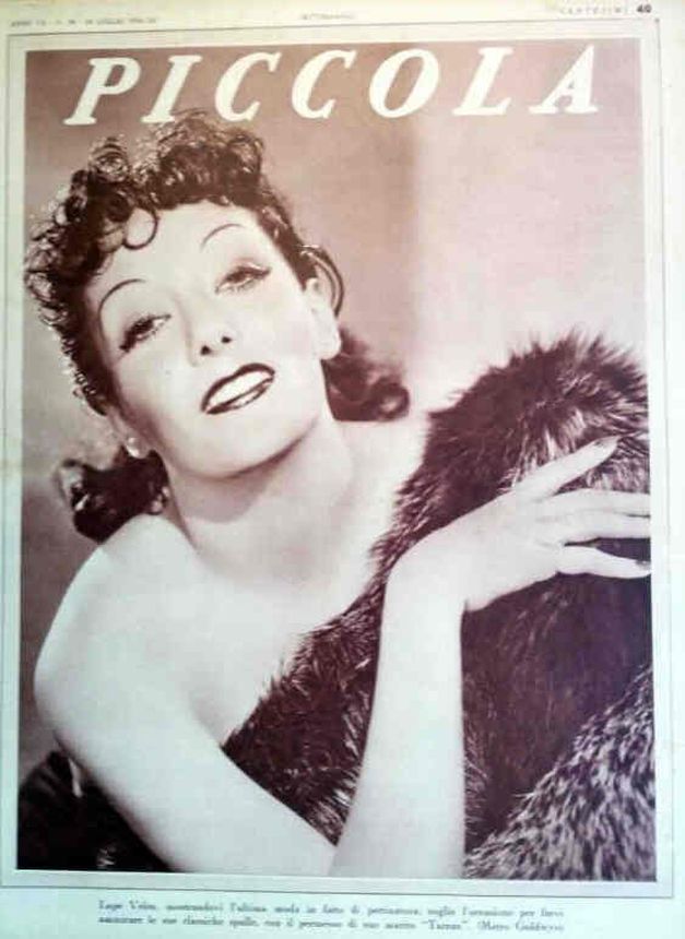 PICCOLA magazine side cover 24 June 1930