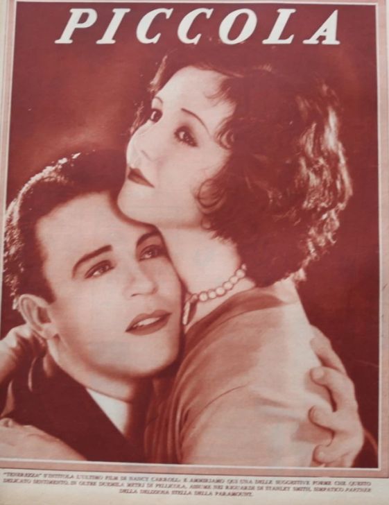 PICCOLA magazine side cover Issue 36 8 September 1931