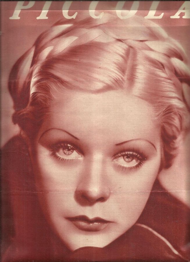 PICCOLA magazine side cover Issue 8 19 February 1935
