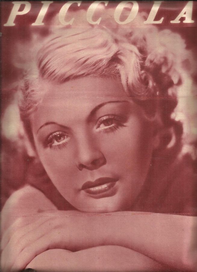 PICCOLA magazine side cover Issue 10 5 March 1935