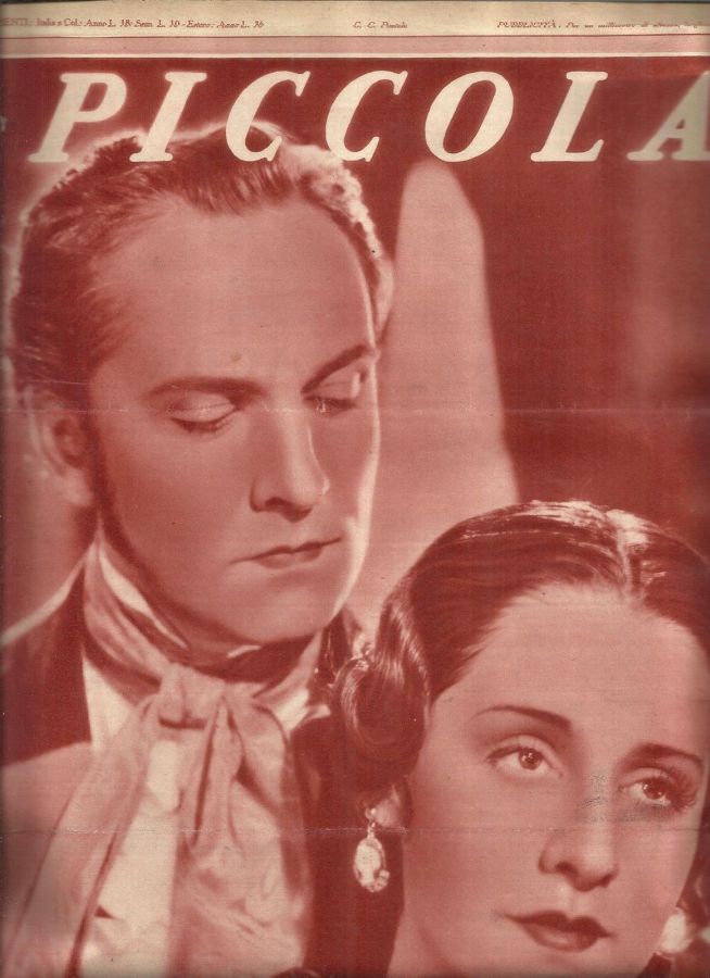 PICCOLA magazine side cover Issue 11 12 March 1935