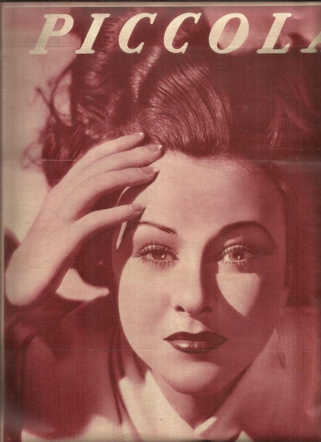 PICCOLA magazine side cover Issue 12 19 March 1935