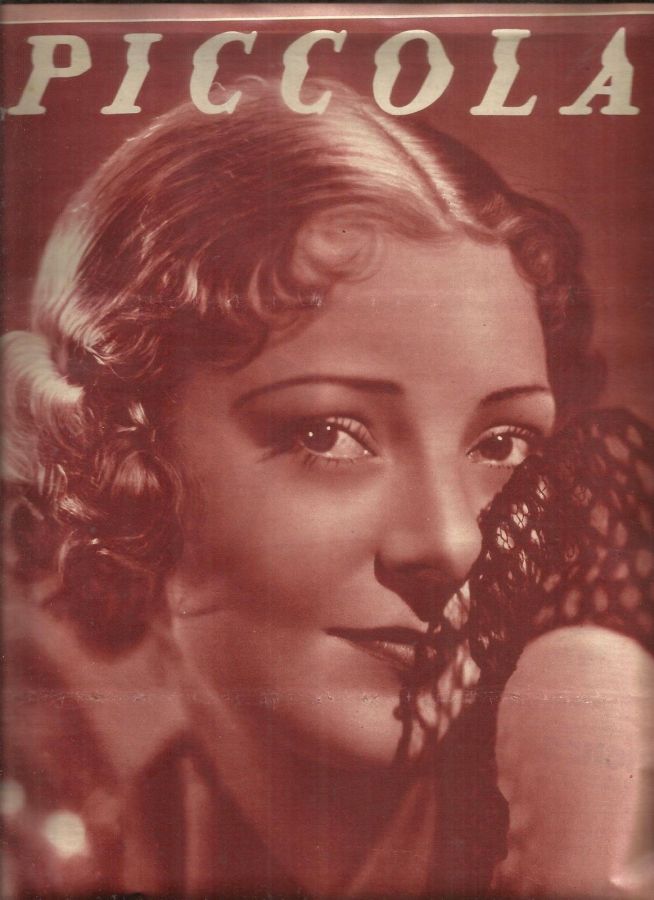 PICCOLA magazine side cover Issue 13 26 March 1935