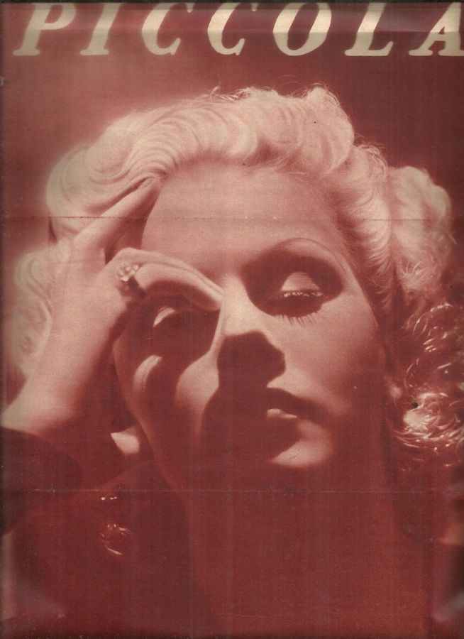 PICCOLA magazine side cover Issue 21 21 May 1935