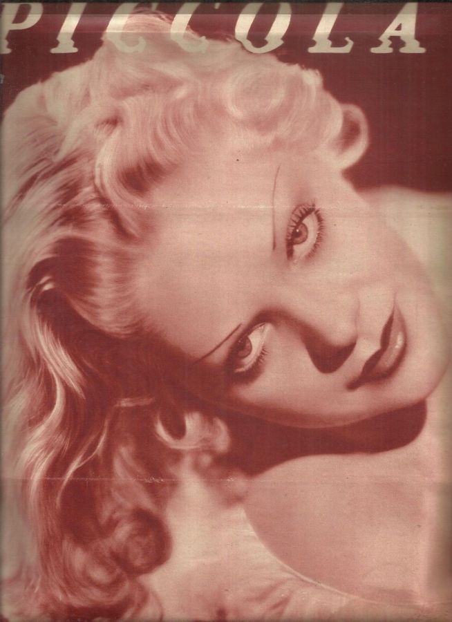 PICCOLA magazine side cover Issue 22 28 May 1935
