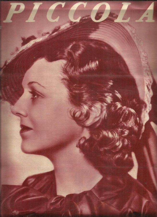 PICCOLA magazine side cover Issue 26 25 June 1935