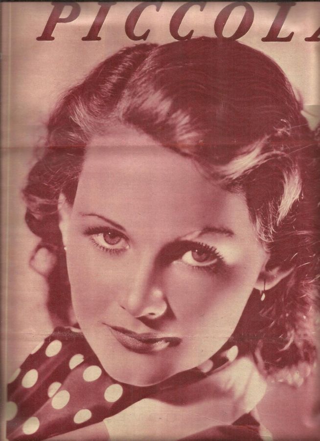 PICCOLA magazine side cover Issue 31 30 July 1935