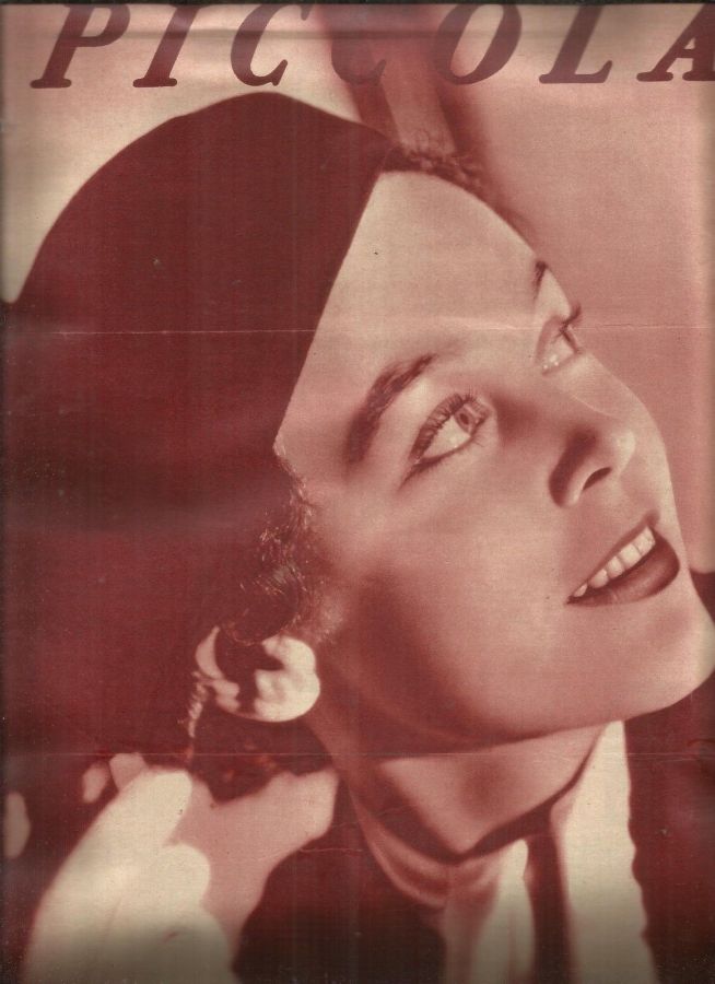 PICCOLA magazine side cover Issue 36 3 September 1935