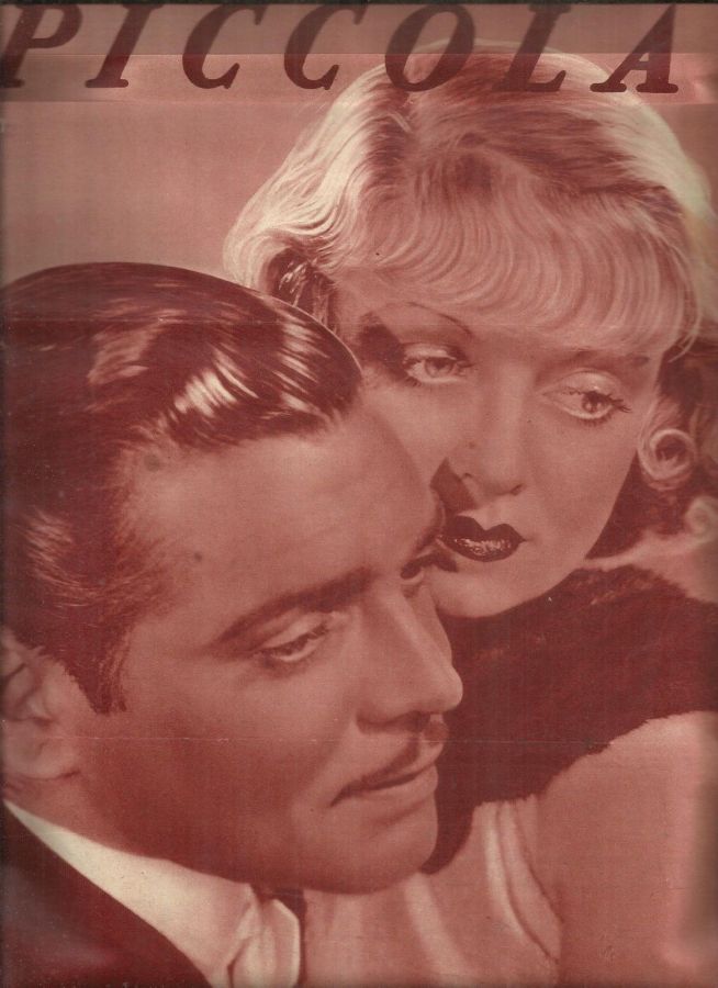 PICCOLA magazine side cover Issue 37 10 September 1935