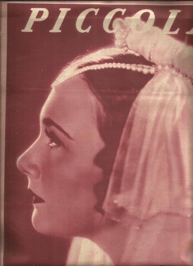 PICCOLA magazine side cover Issue 42 15 October 1935