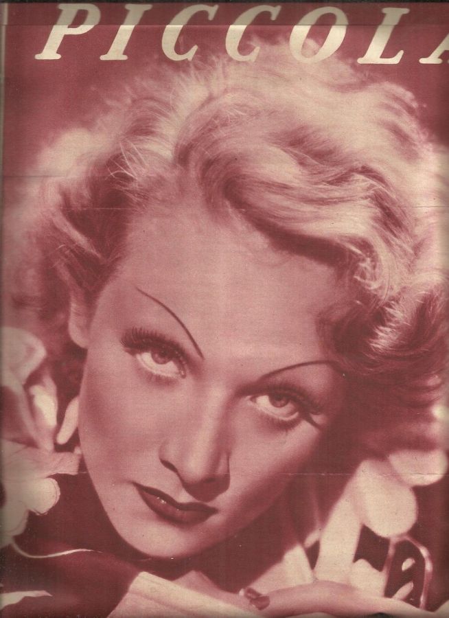 PICCOLA magazine side cover Issue 43 22 October 1935