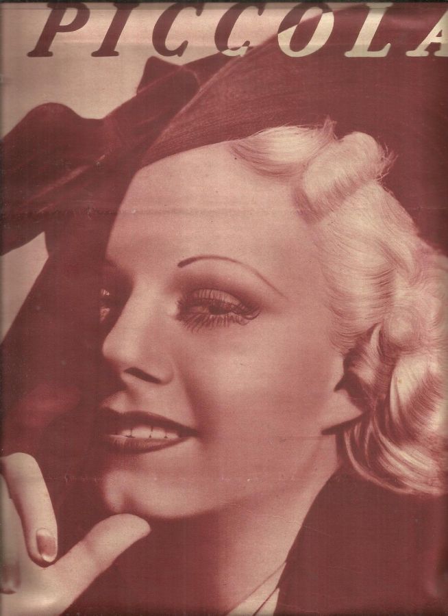 PICCOLA magazine side cover Issue 44 29 October 1935