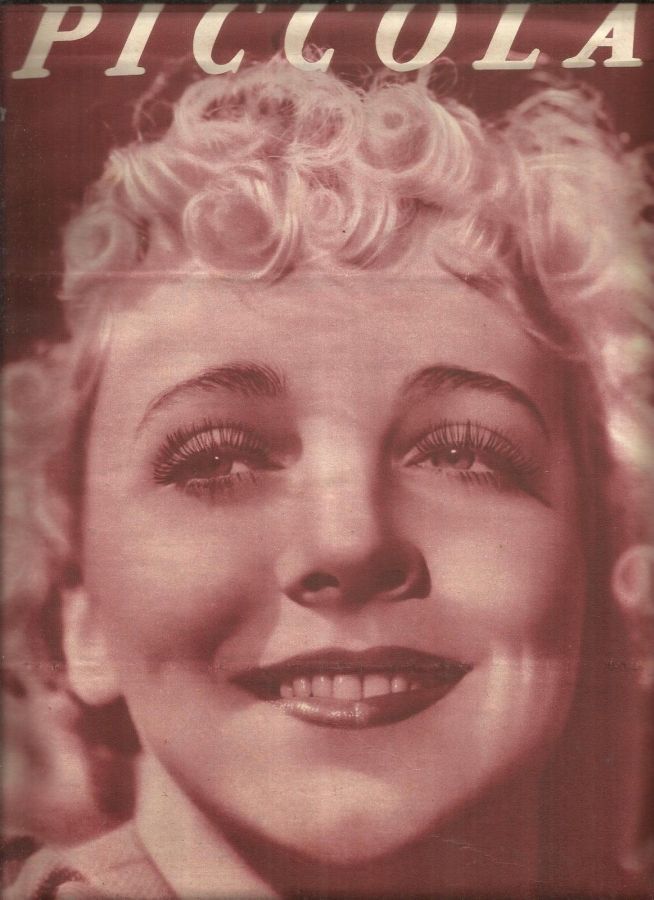 PICCOLA magazine side cover Issue 47 19 November 1935