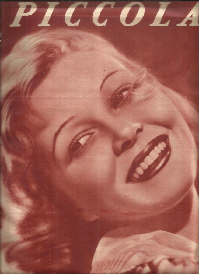 PICCOLA magazine side cover Issue 49 3 December 1935