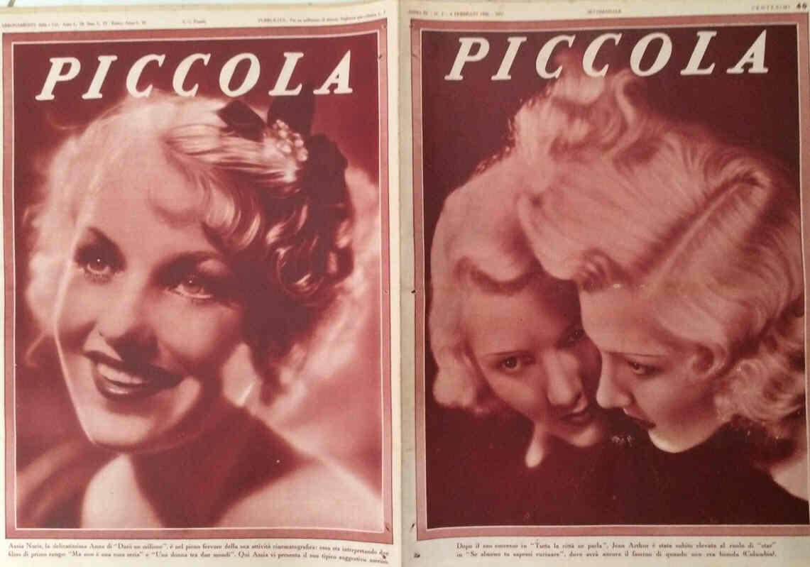 PICCOLA magazine side cover Issue 5 4 February 1936